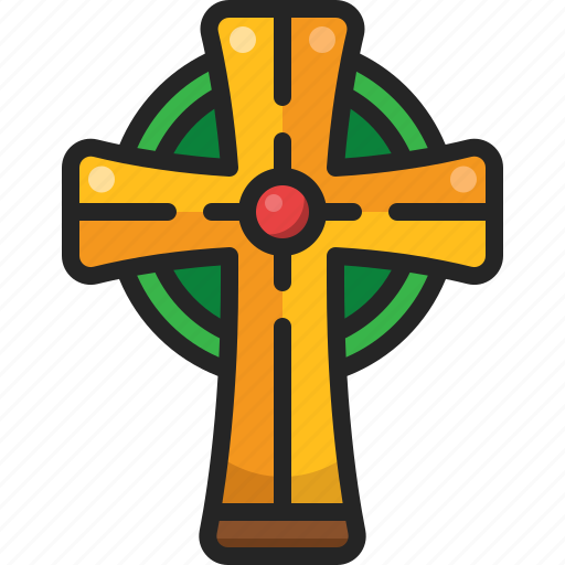 Cross, religion, christian, catholic, amulet, crucufix icon - Download on Iconfinder