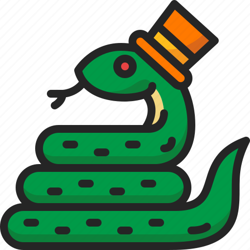 Snake, animal, cobra, reptile, wildlife, st, patricks icon - Download on Iconfinder