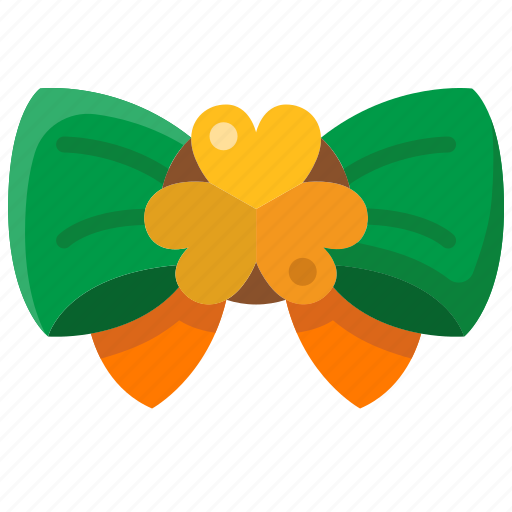 Bow, tie, clothes, fashion, attaching, accessory, leprechaun icon - Download on Iconfinder