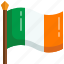 ireland, irish, country, flag, banner, national, ensign 