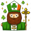 st, patrick, irish, cathedral, clover, patricks, saint, ireland, shamrock