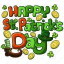 st, patrick, ireland, celebration, shamrock, irish, clover