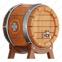 wooden, beer, barrel 