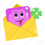 patrick letter, patrick envelope, patrick message, invitation letter, greeting card 