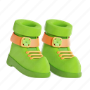 leprechaun, shoe, patricks, footwear, foot 