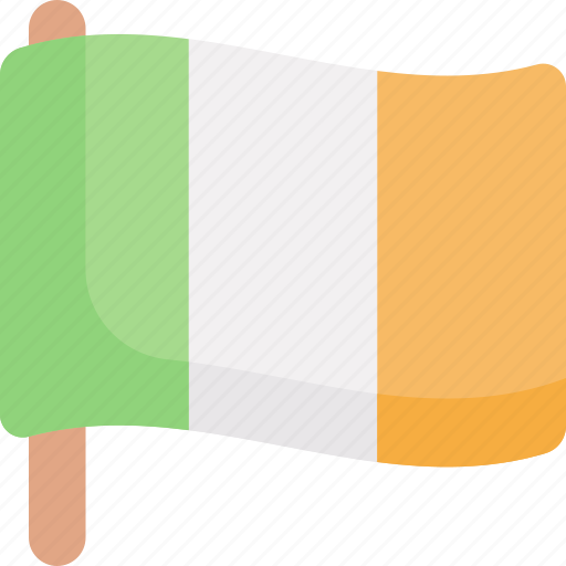 Ireland, irish, country, banner, world, nation, flag icon - Download on Iconfinder