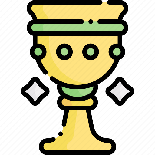 Goblet, holy grail, belief, cultures, orthodox, protestant, faith icon - Download on Iconfinder
