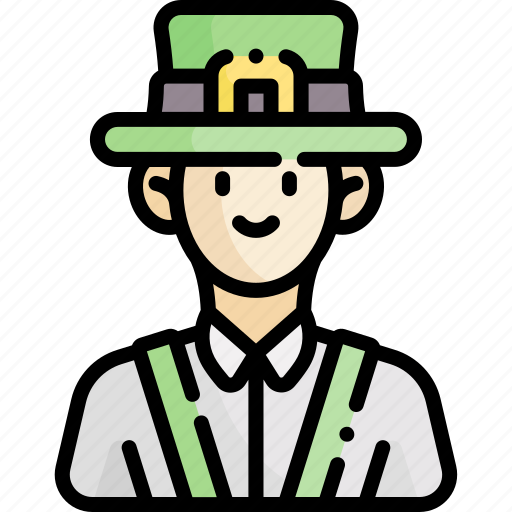 Irish, st patricks day, st patrick, man, boy, avatar icon - Download on Iconfinder