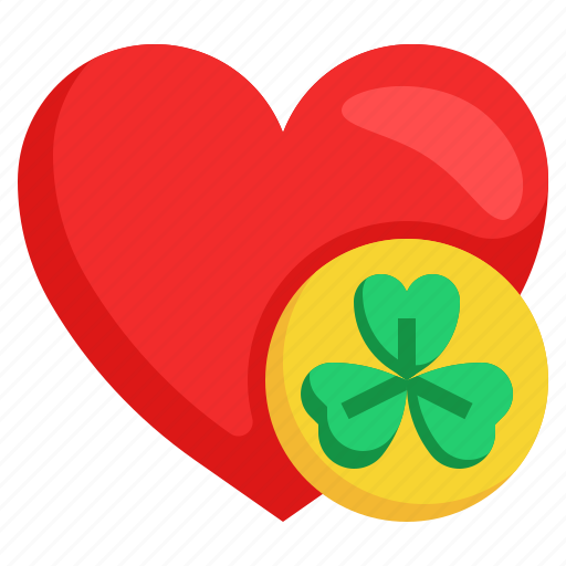 Heart, lover, peace, st, patricks icon - Download on Iconfinder