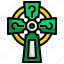celtic, cross, religion, cultures, and, traditional 