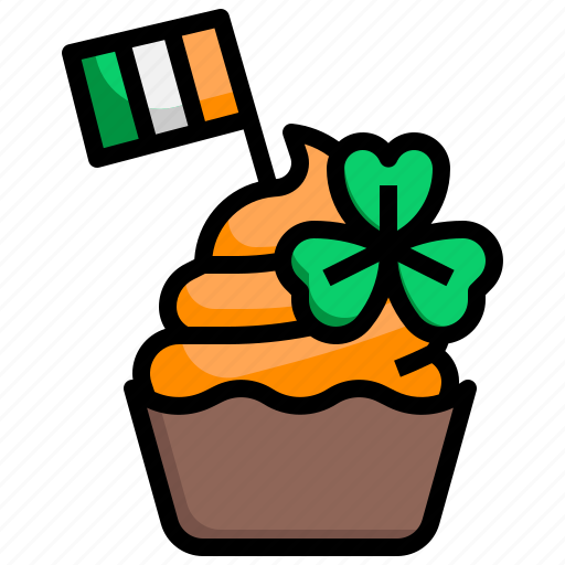 Cupcakes, dessert, sweet, bakery, st, patricks icon - Download on Iconfinder