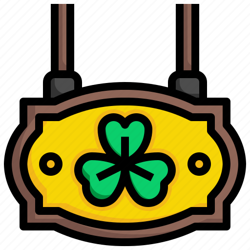 Pub, sign, irish, club, signaling icon - Download on Iconfinder