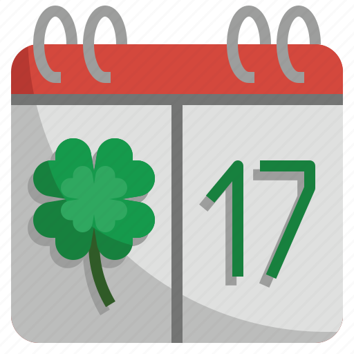 Calendar, date, time, organization, st, patricks, day icon - Download on Iconfinder