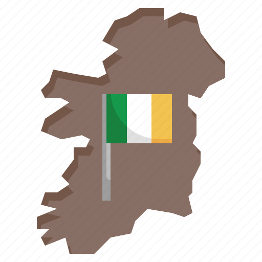 Ireland, scotland, england, map, maps, location icon - Download on Iconfinder