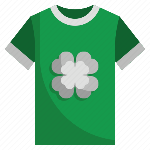 Shirt, tshirt, wearing, casual, st, patricks, day icon - Download on Iconfinder