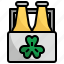 beer, st, patricks, day, alcohol, party, bottle 