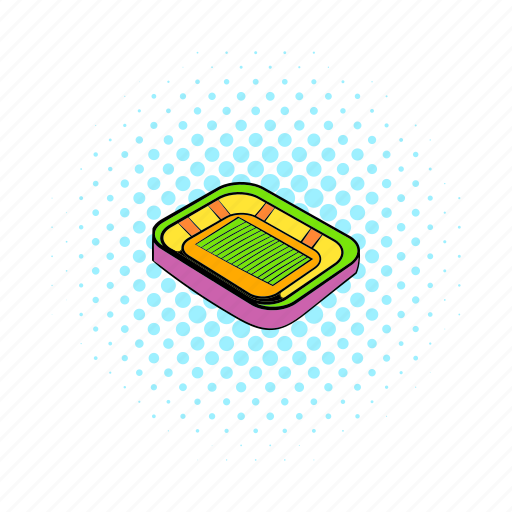 Architecture, building, comics, field, football, sport, stadium icon - Download on Iconfinder