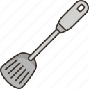 spatula, slotted, cooking, kitchenware, domestic