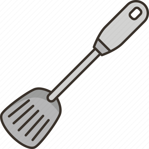 Spatula, slotted, cooking, kitchenware, domestic icon - Download on Iconfinder