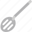 serving, spoon, slotted, kitchen, utensil 