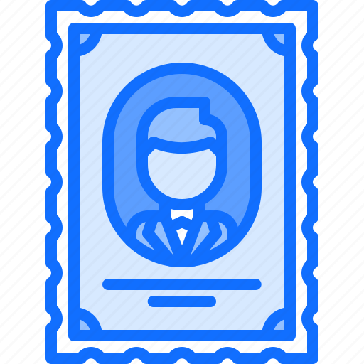 Stamp, man, collection, collector, shop icon - Download on Iconfinder