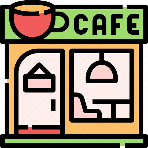 Cafe, coffee, shop, store, business icon - Download on Iconfinder