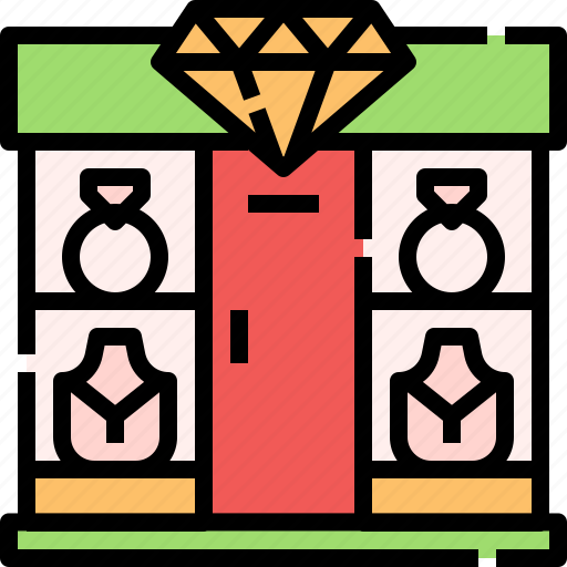 Jewelry, shop, store, business icon - Download on Iconfinder