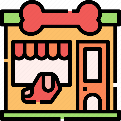 Pet, shop, dog, store, business icon - Download on Iconfinder