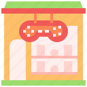 game, stand, alone, shop, store, business