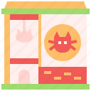 pet, shop, cat, stand, alone, store, business