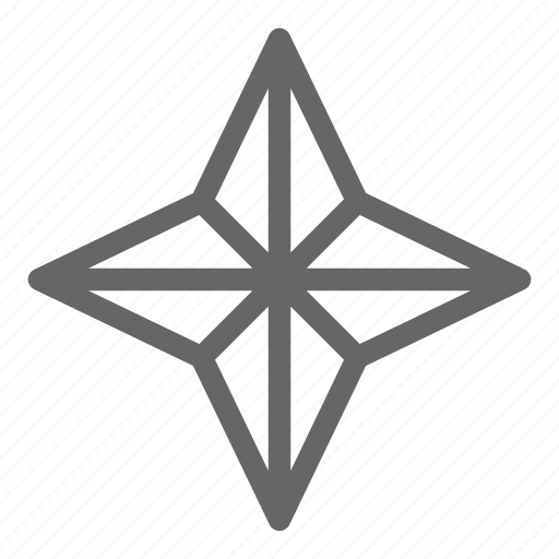 Four, star icon - Download on Iconfinder on Iconfinder