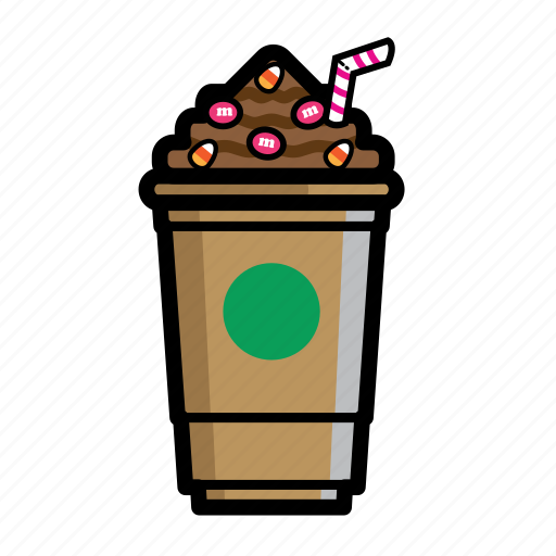 Brown, cafe, cappucino, coffee, cream, drink, starbucks icon - Download on Iconfinder