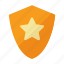 badge, premium, protect, star, security 