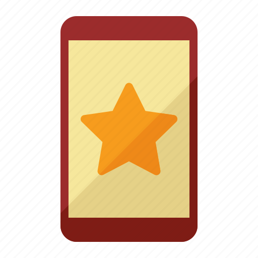 Smartphone, star, tablet, mobile, phone icon - Download on Iconfinder