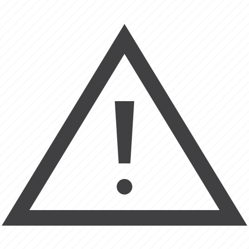 Alert, error, triangle, warning icon - Download on Iconfinder