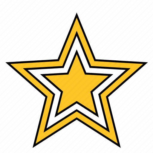 Shape, star, yellow icon - Download on Iconfinder
