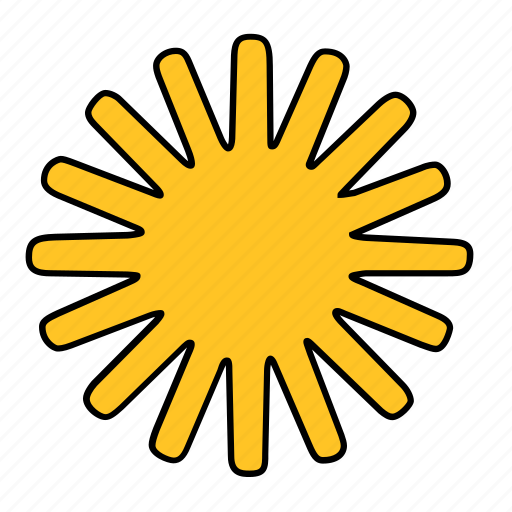 Abstract, shape, star, sun, yellow icon - Download on Iconfinder