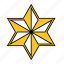 abstract, shape, star, yellow 