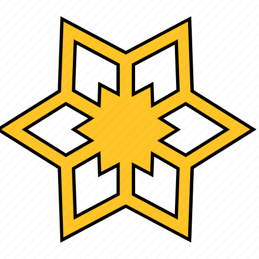 Abstract, shape, star, yellow icon - Download on Iconfinder