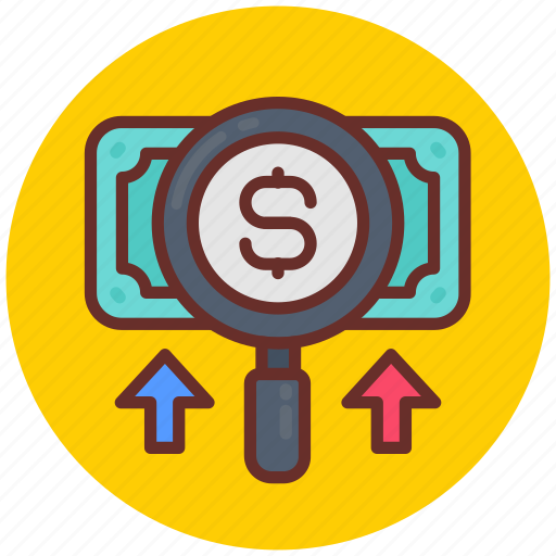 Search, for, investment, cash, dollar, finance, money icon - Download on Iconfinder