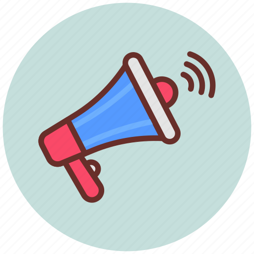 Promotion, announcement, megaphone, speaker icon - Download on Iconfinder