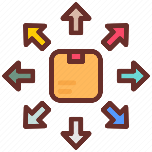 Distribution, consignment, delivery, channel, marketing icon - Download on Iconfinder