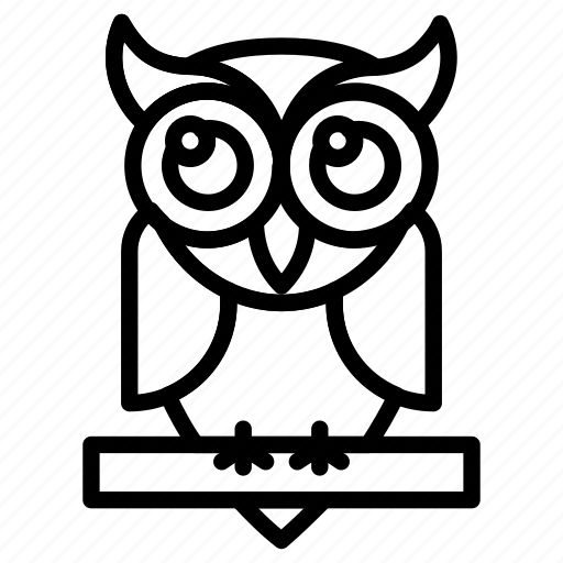 Wisdom, owl, bird, night, nighttime, wise icon - Download on Iconfinder
