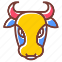 bull, business, finance, market, stock, stocks, up, cow