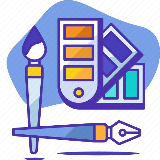 Art, brush, color, pen, seo, startup, tools icon - Download on Iconfinder