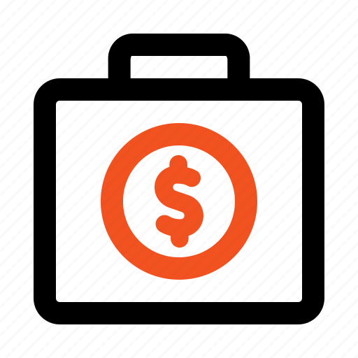 Money, bag, briefcase, business, and, finance icon - Download on Iconfinder