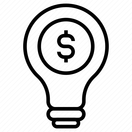 Bulb, money, dollar, light, illumination icon - Download on Iconfinder