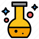 flask, lab, test, tube 