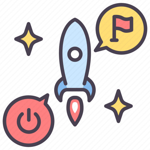 Business, goal, launch, rocket, startup, up icon - Download on Iconfinder