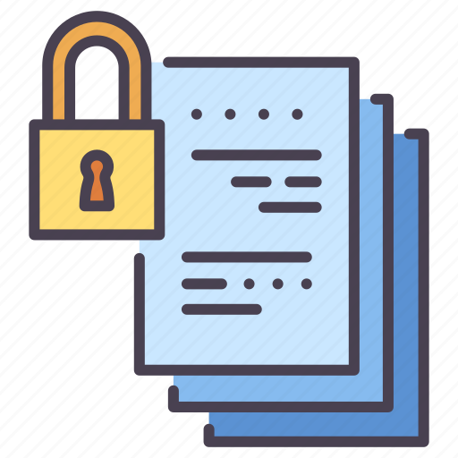 Data, information, lock, privacy, protection, safety, security icon - Download on Iconfinder